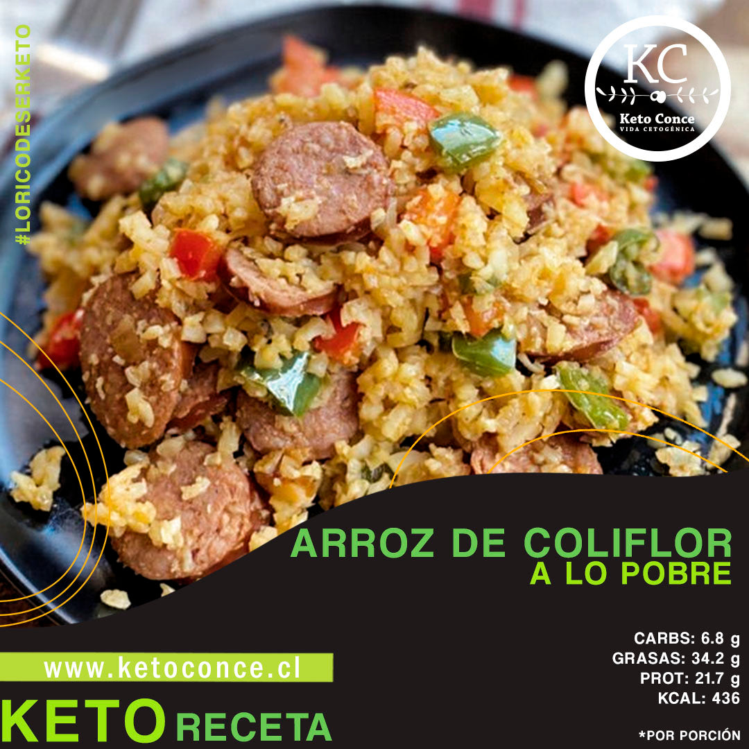 Arroz de Coliflor a lo Pobre